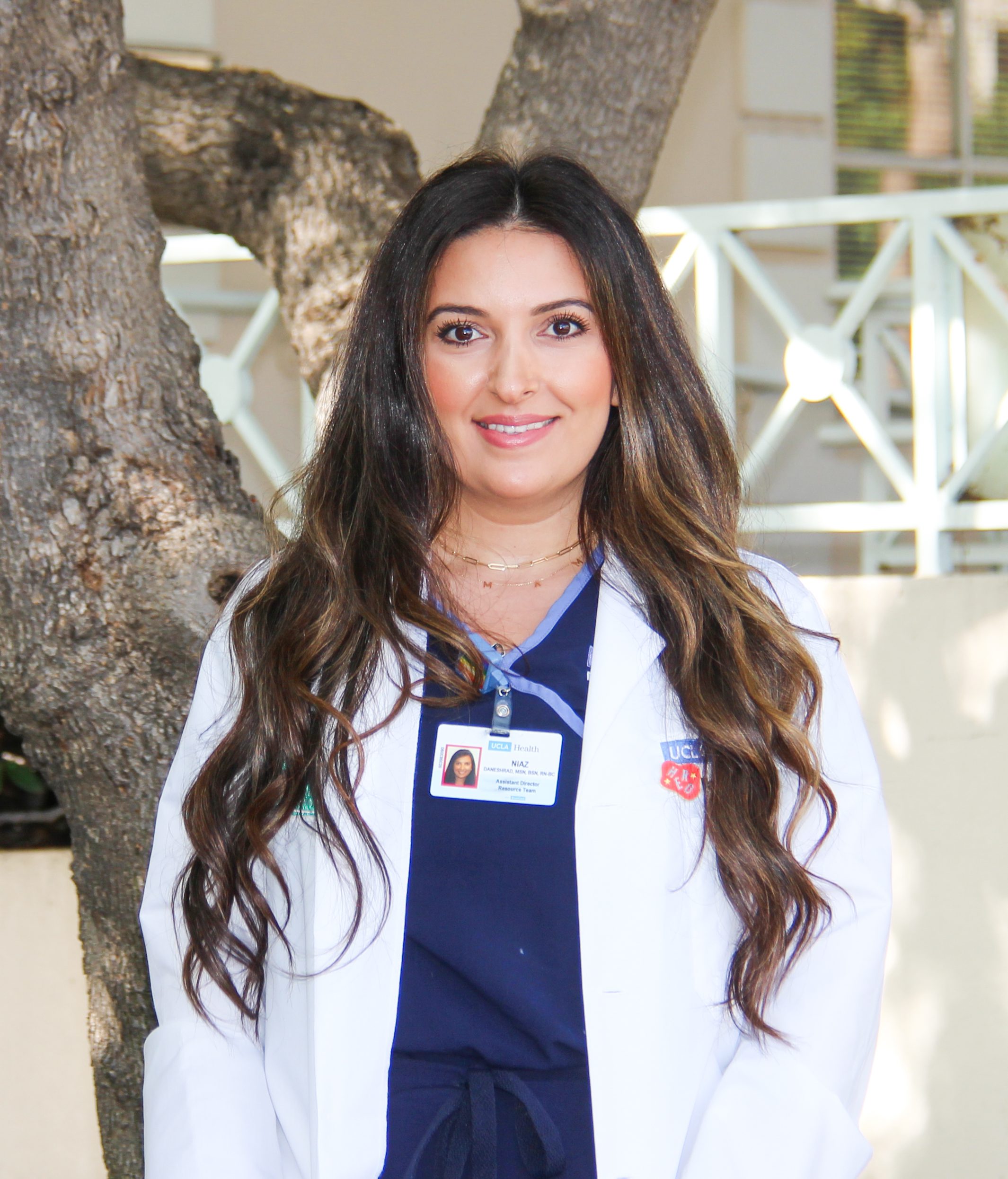 Headshot of Kelsey, Telemetry Unit Director at UCLA West Valley Medical Center.